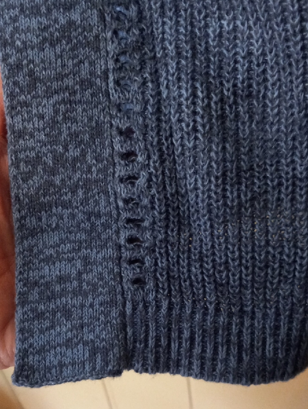 Lands' End Linen/Cotton Sweater - Picture 8 of 8